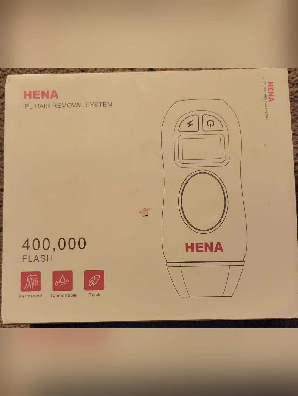IPL Hair Removal System – White